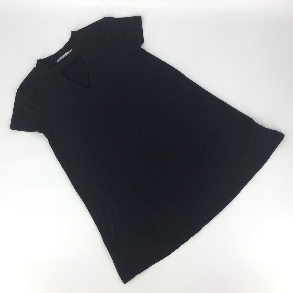 2/$25 Pink Republic Girl's Black A-Line Tunic Top, Med